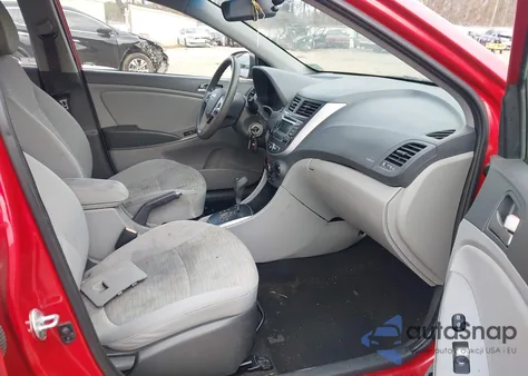 2017 Hyundai Accent Value Edition из США, поврежденный, VIN KMHCT4AE8HU277632